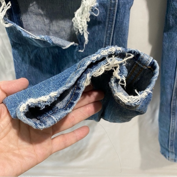 Abercrombie & Fitch The 90s Straight Ultra High Rise Jeans Curvy Love Size 27 - Picture 11 of 15